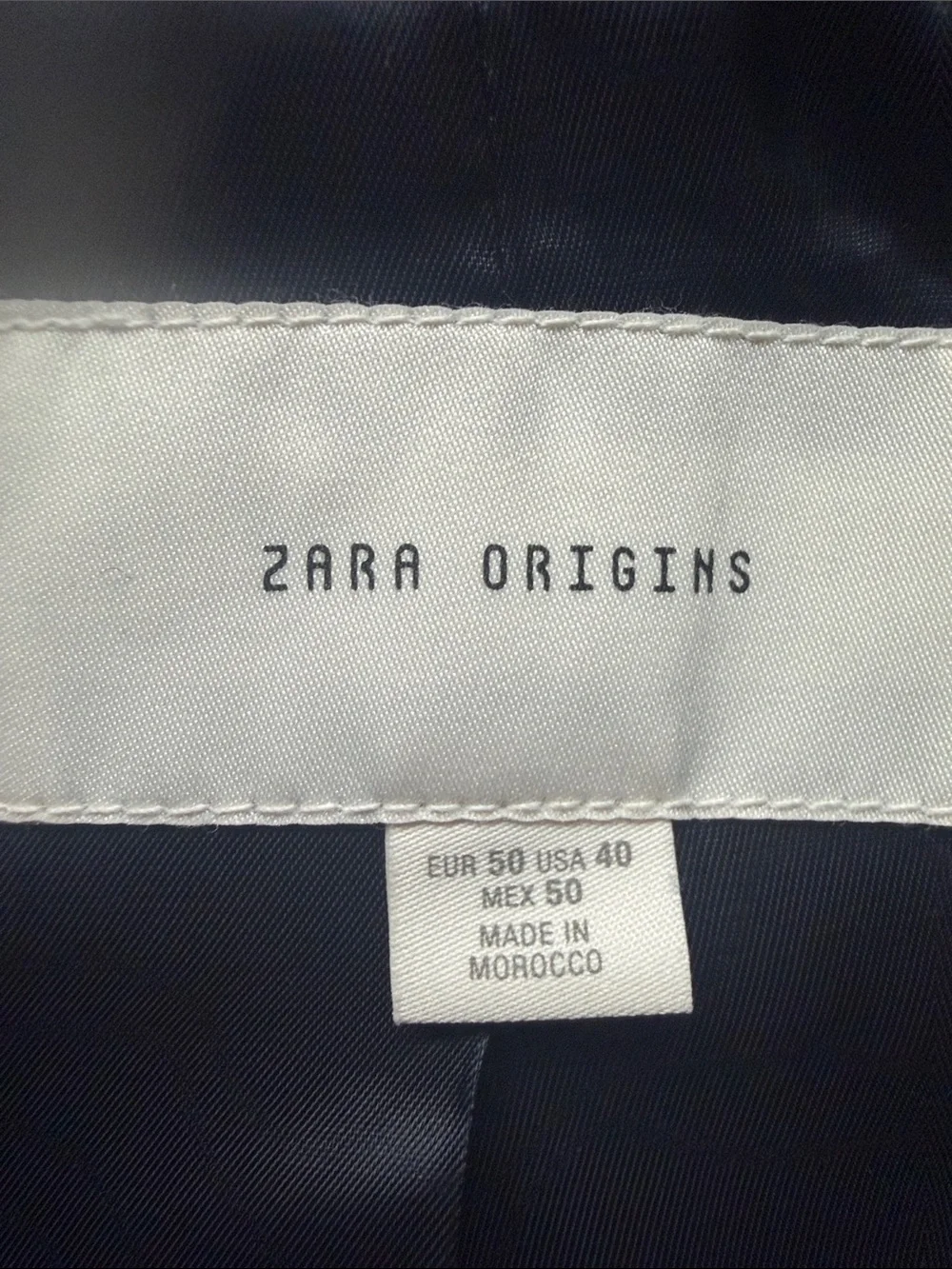 Zara Origins 💯Italian Wool Double Breasted Blazer Jacket